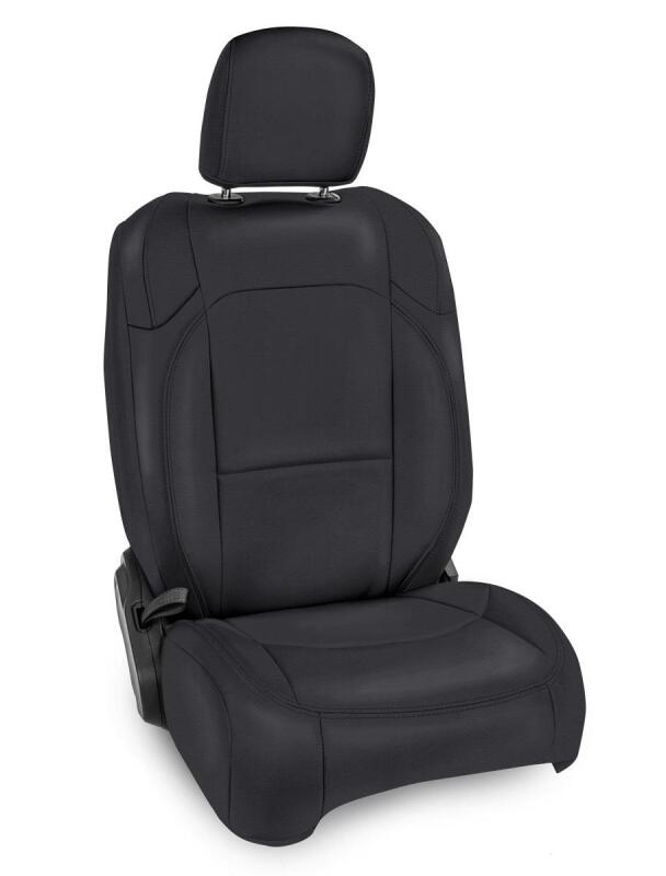 Jeep Gladiator JT Front Seat Covers - PRP Seats - Molle Back - All Black - `20-`27
